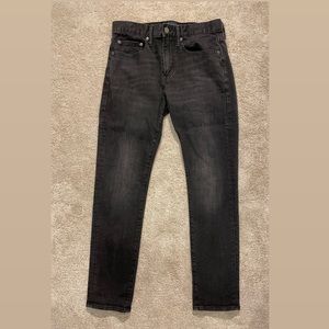 The Gap men’s 29x30 black slim jeans